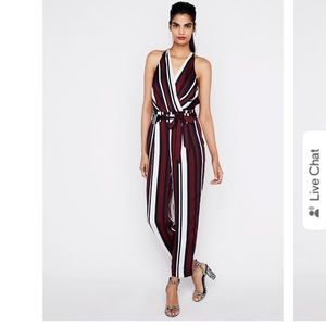 NWOT Express Belted Jumpsuit